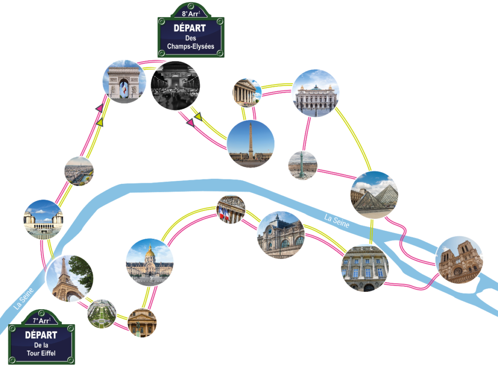 Plan Le Champs-Élysées
